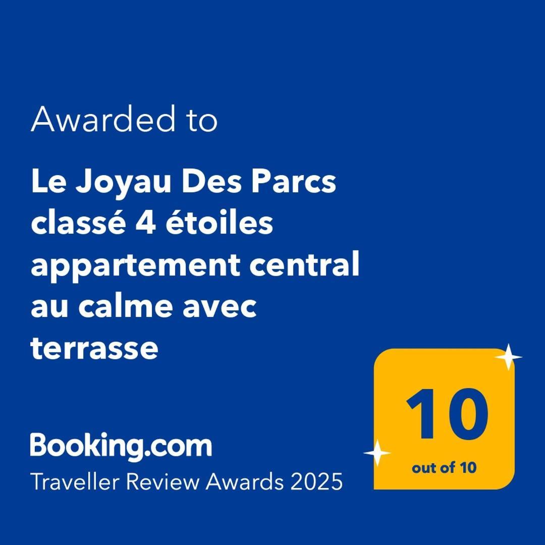 Le Joyau Des Parcs Classe 4 Etoiles Appartement Central Au Calme Avec Terrasse Βισύ Εξωτερικό φωτογραφία